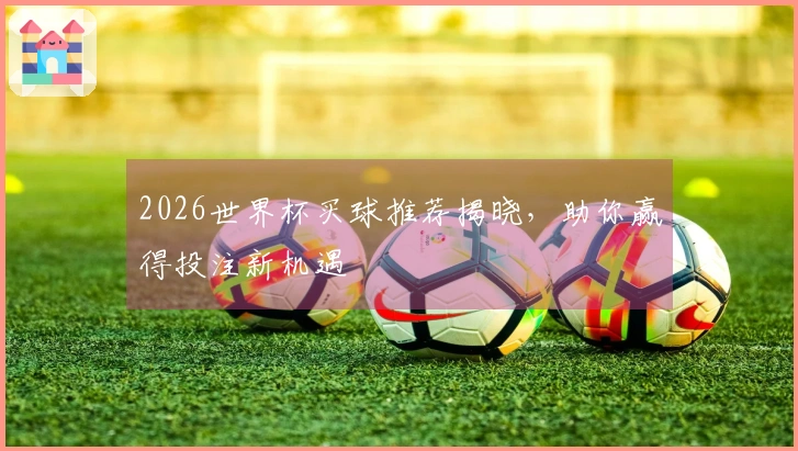 2026世界杯买球推荐揭晓，助你赢得投注新机遇